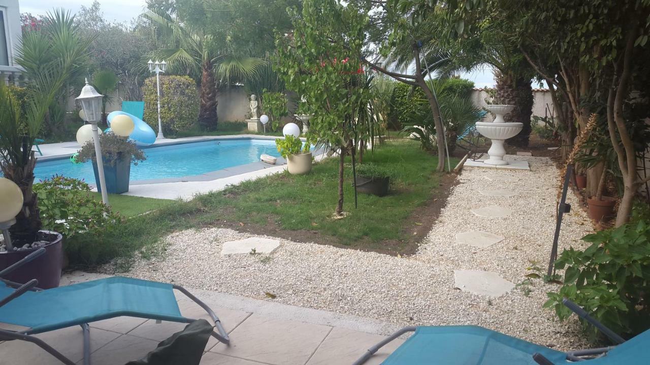 Suite-Junior -Villa Helene - Montpellier Sud - Aeroport- Piscine Privee-2Mn Des Plages Pérols Exterior foto